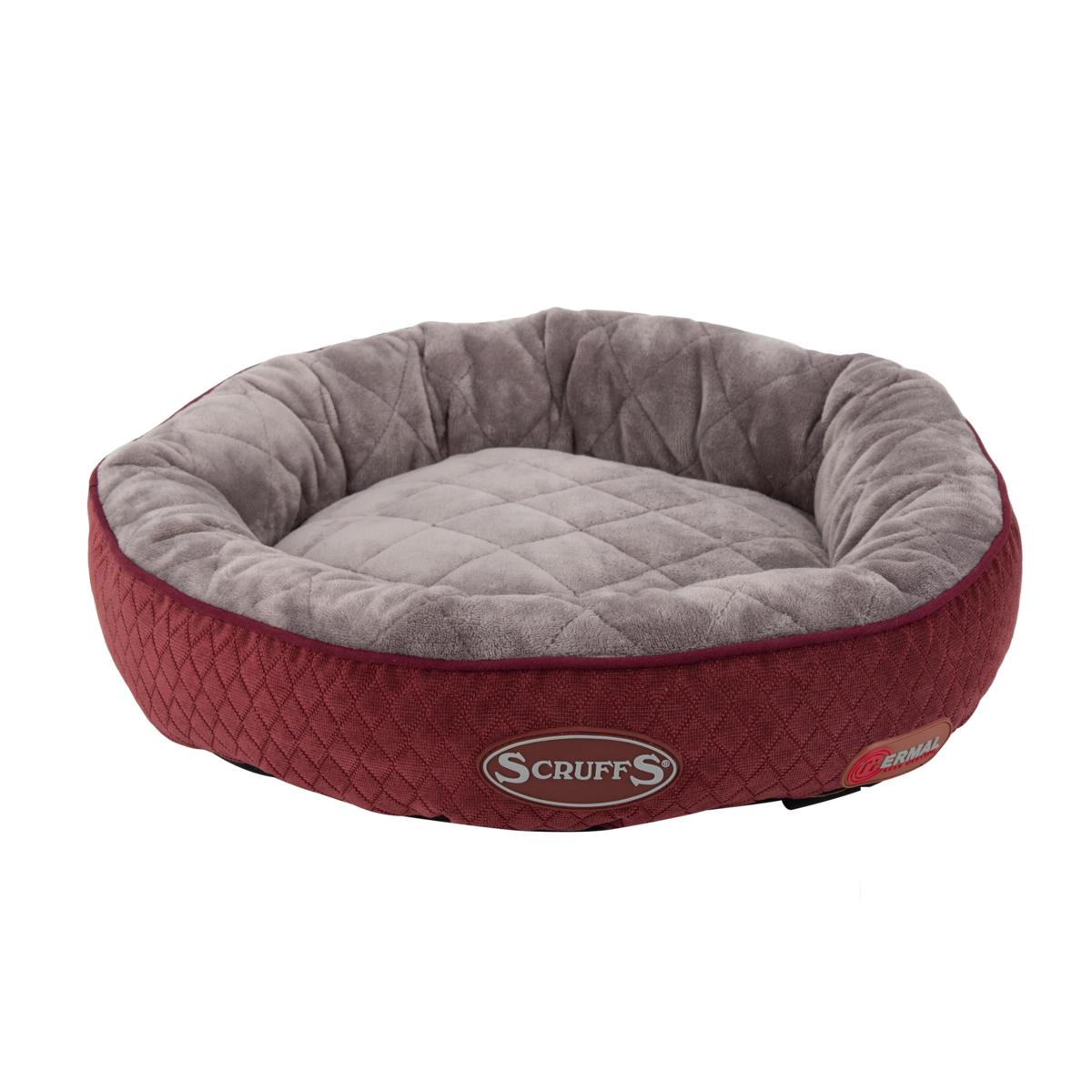 Scruffs® Thermal Box Pet Bed, Perfect for Cats and Dogs, Self