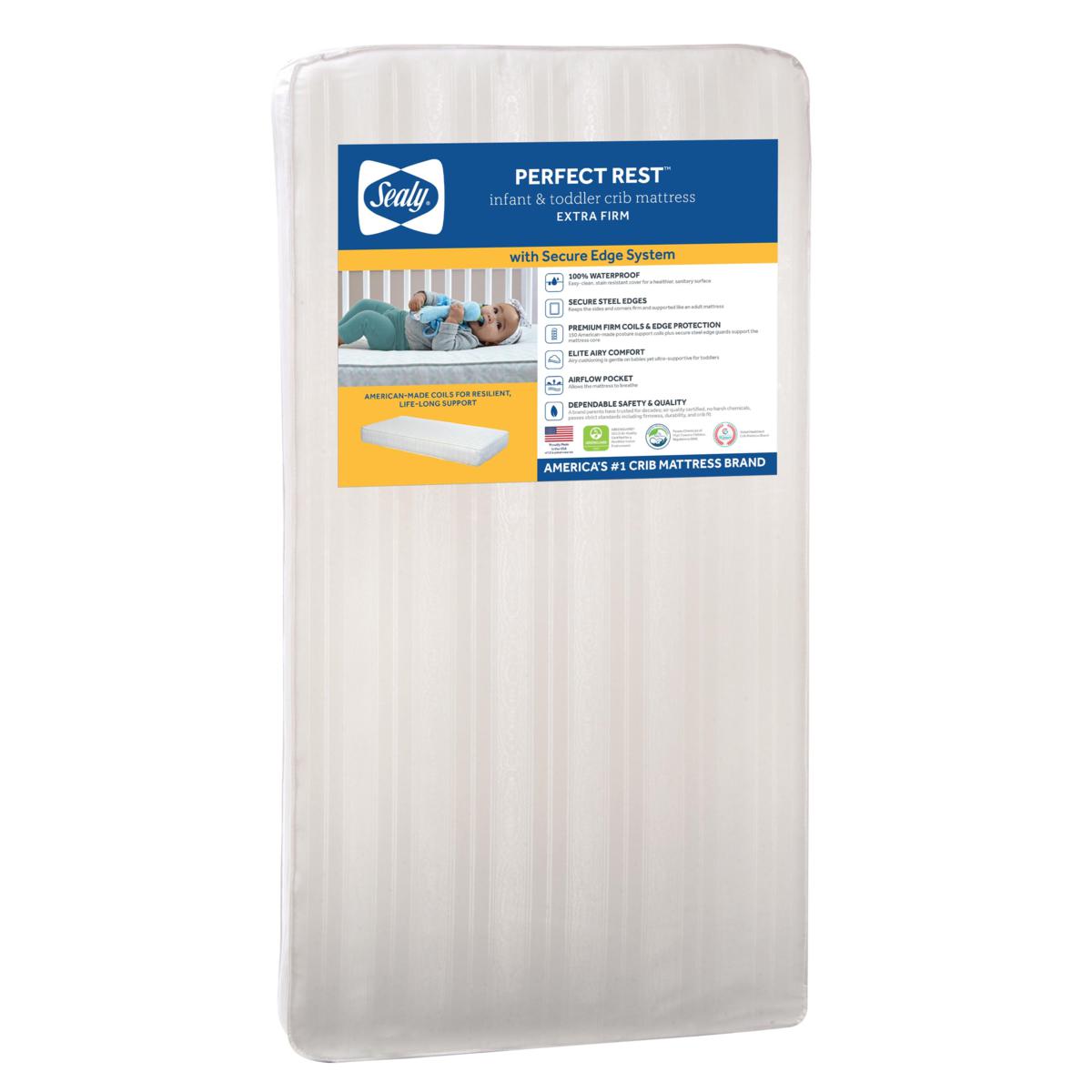 sealy posture perfect crib mattress