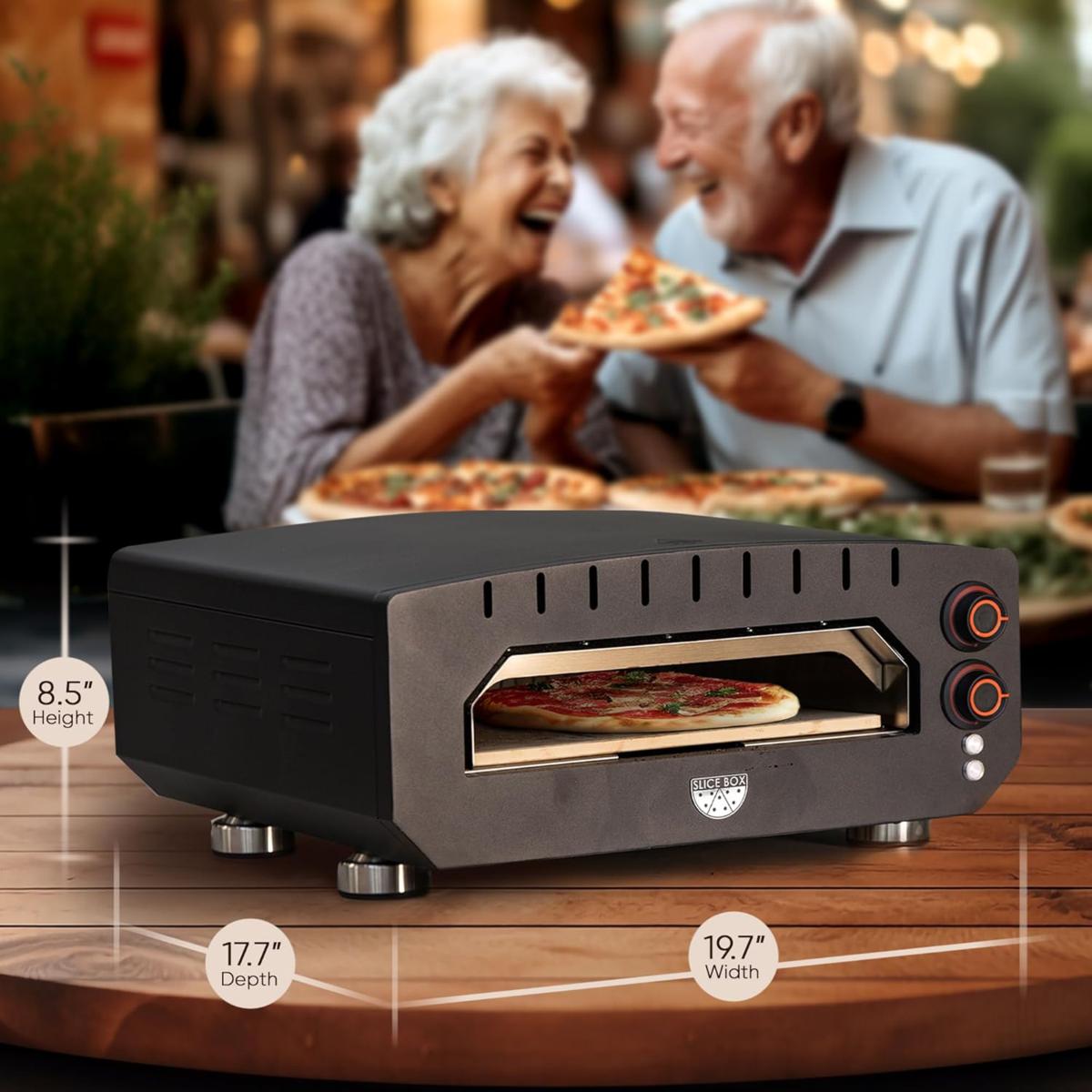 Slice Box Outdoor/Indoor Electric Pizza Oven | HSN