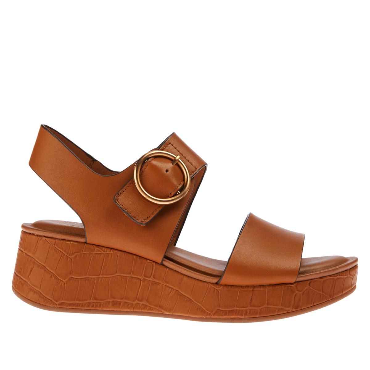 Sofft Faedra Leather Flatform Sandal