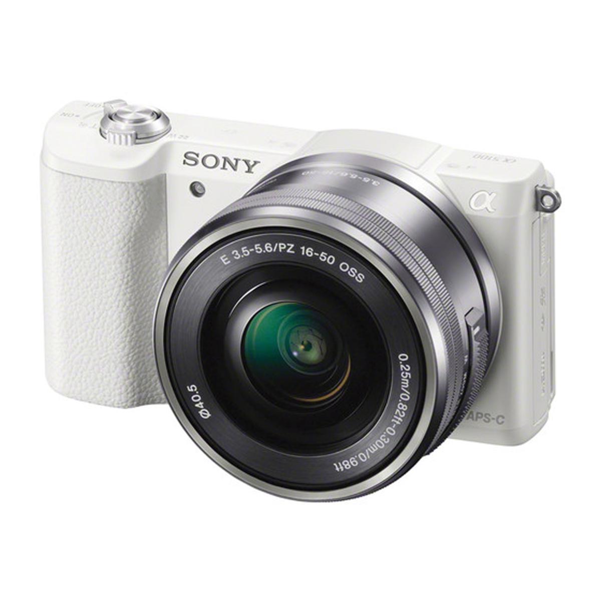 Sony Alpha a5100 Mirrorless Digital Camera with 16-50mm Lens