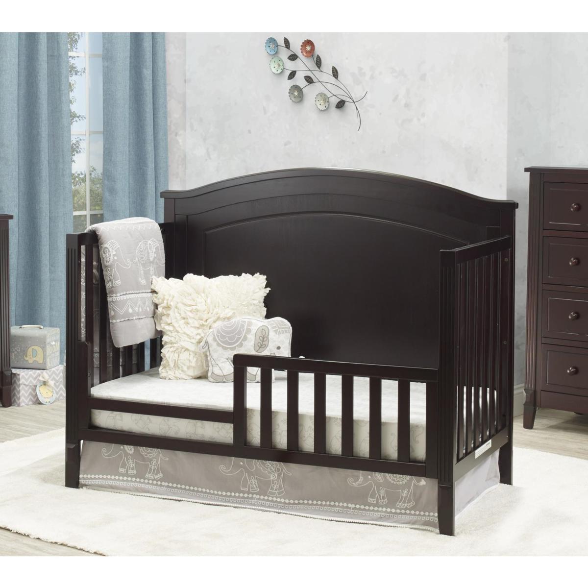 Sorelle Berkley 4in1 Round Top Panel Crib 9476250 HSN