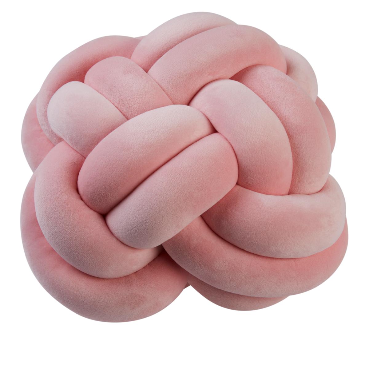 South Steet Loft Knotted Velvet Decorative Pillow 20794161 HSN