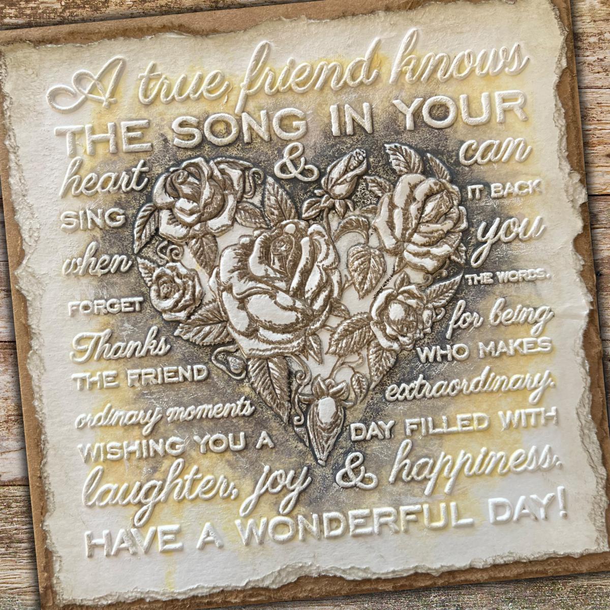 Stamps by Me Heartfelt Moments Stamp and Embossing Folder Kits | HSN