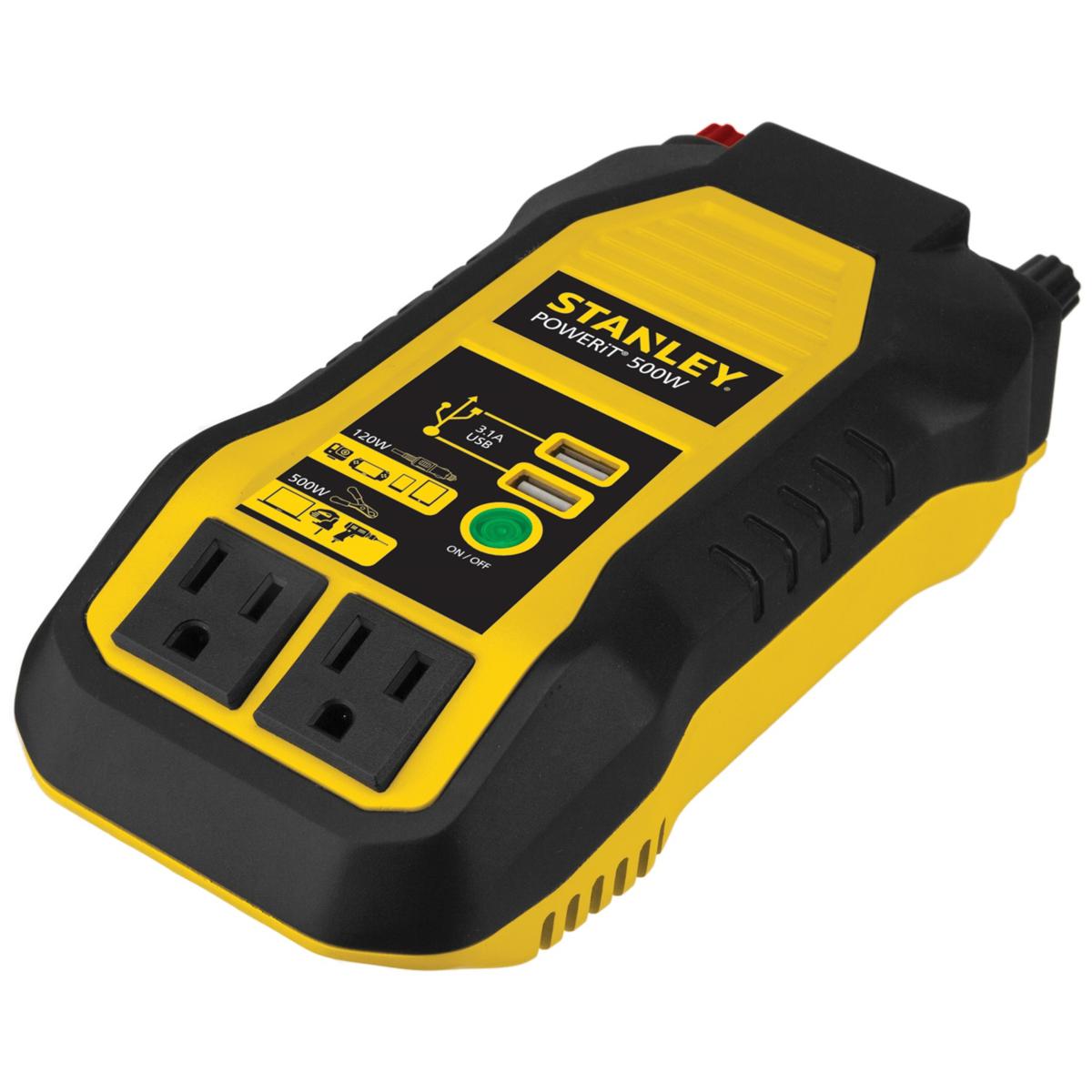 STANLEY PI500S PowerIt 500Watt Power Inverter 20185400 HSN