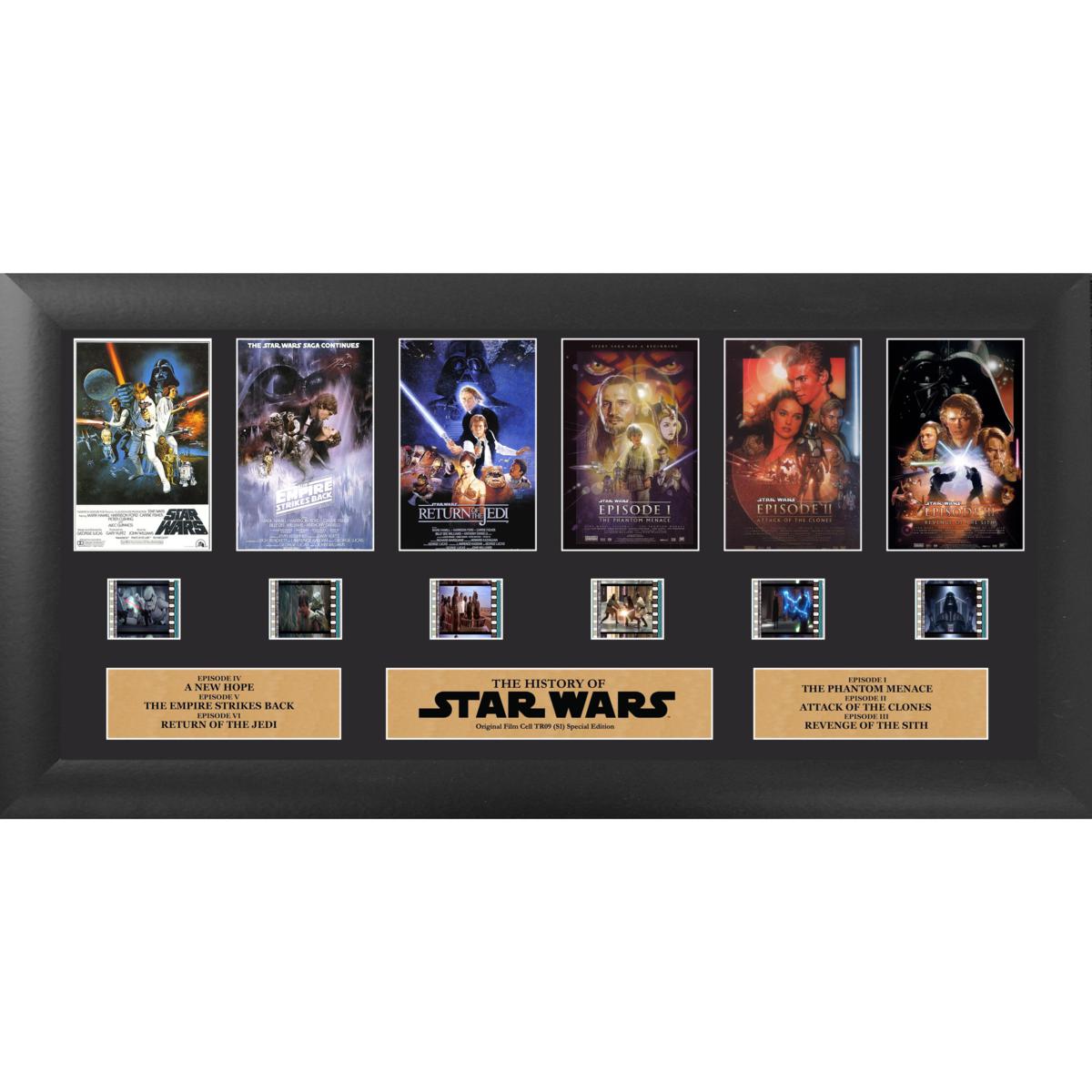 Star Wars The Phantom Menace Film Cell memorabilia