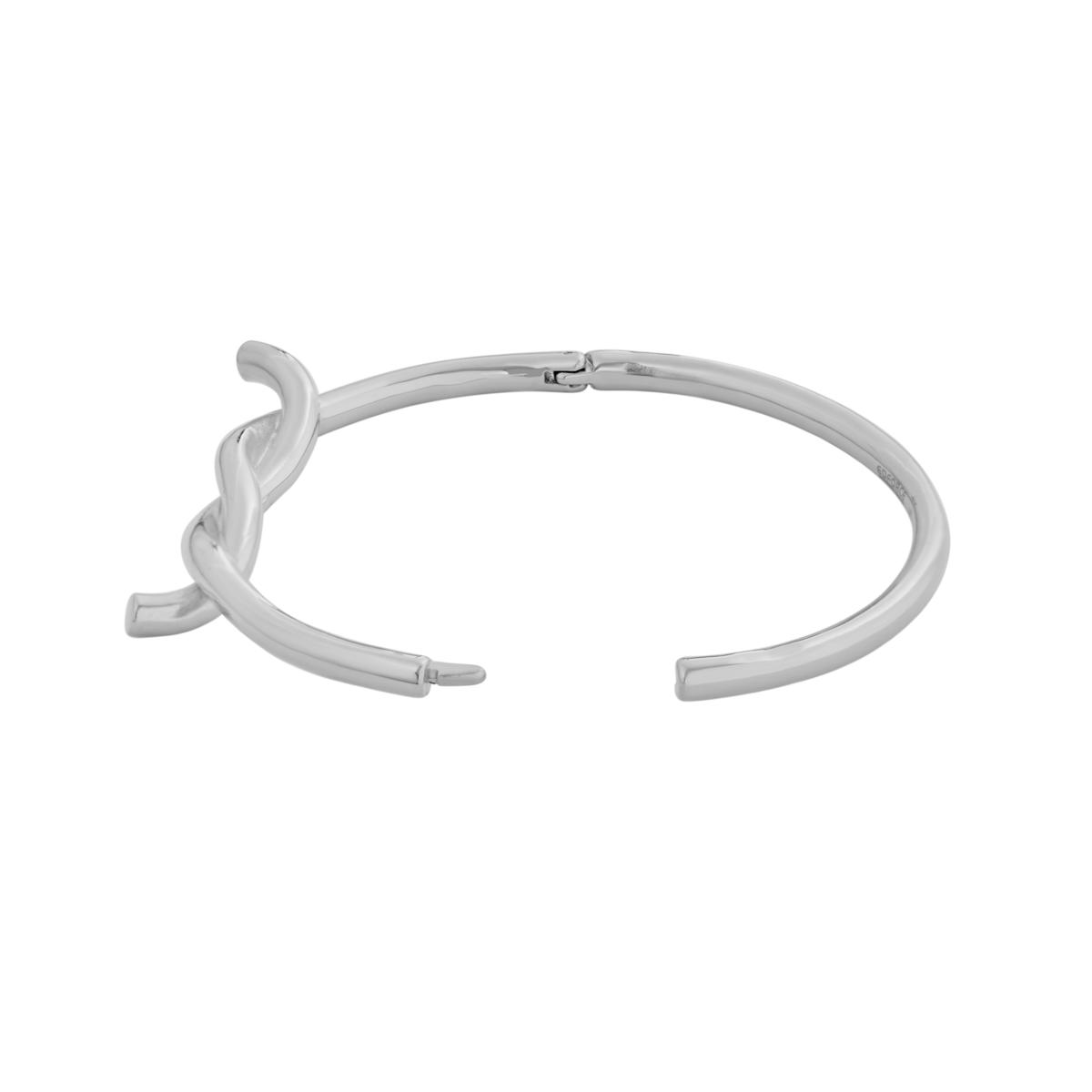 Hinged Bangle Bracelet Sterling Silver