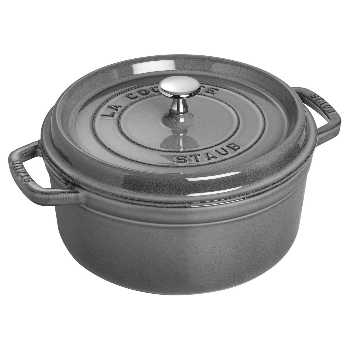 Staub 4-Quart Cast Iron Round Cocotte | HSN