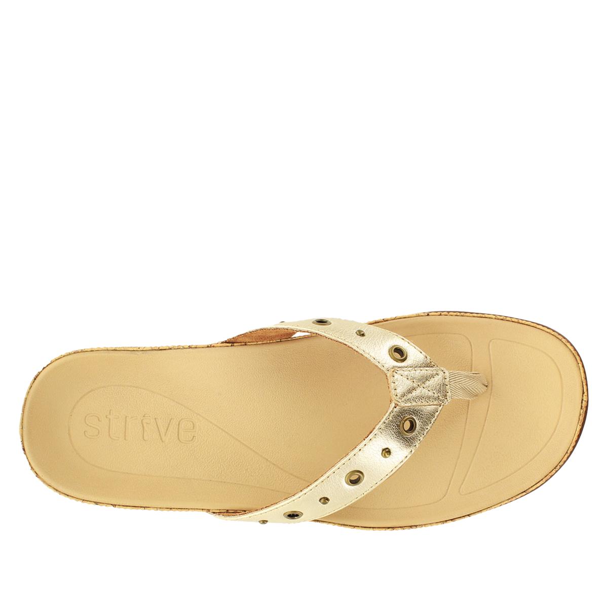 Flat toe post online sandals