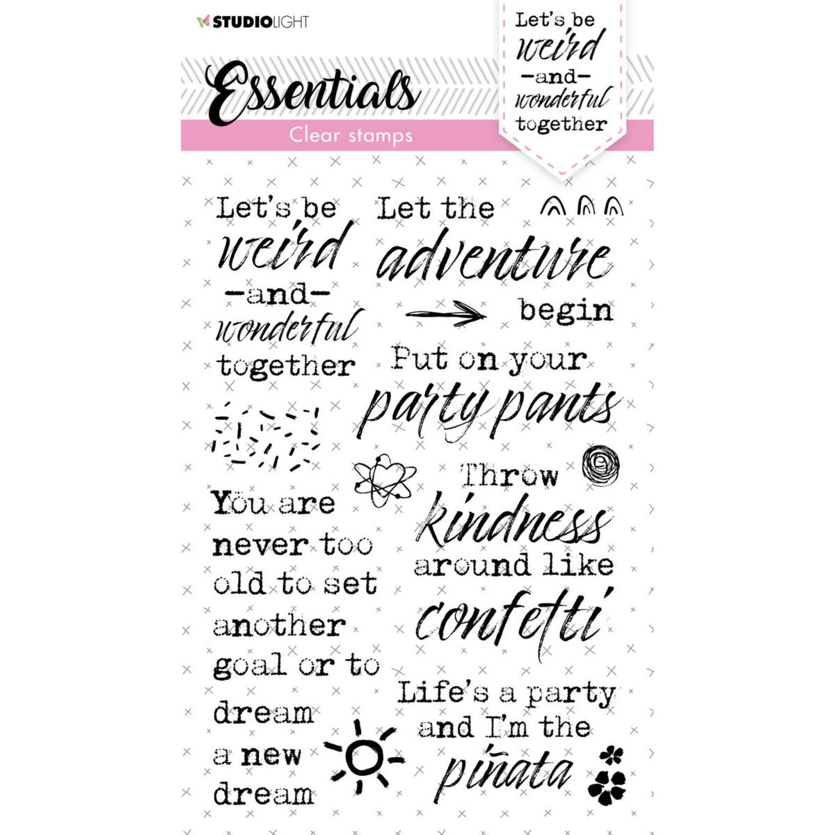 Dot Journaling Clear Stamp Set