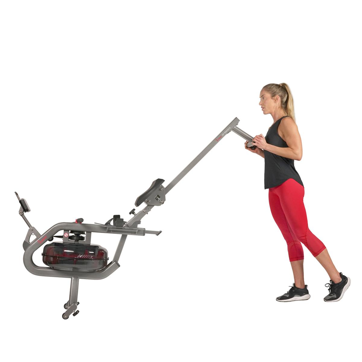 Indoor Rower Sunny Health And Fitness Water Rowing Machine Review