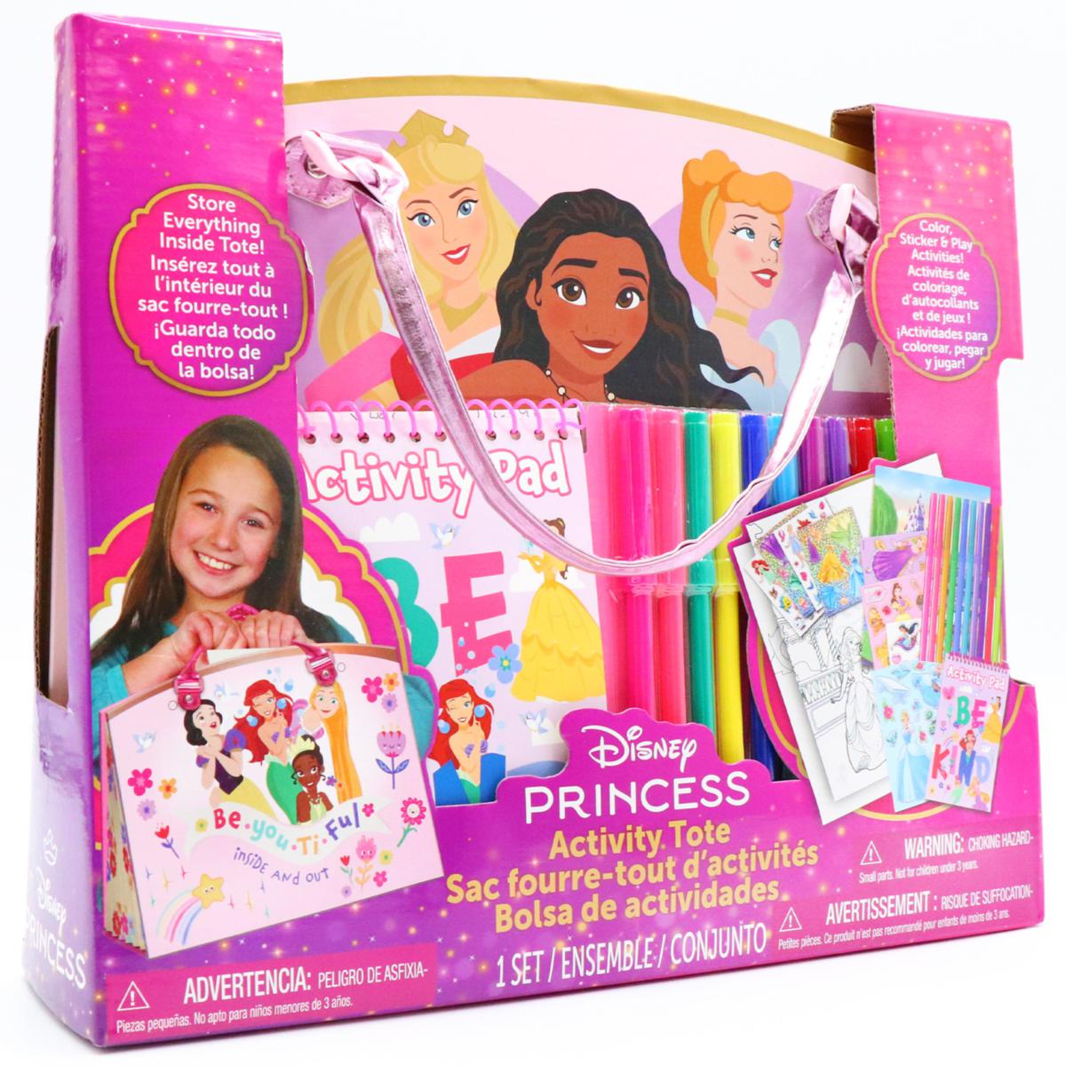 Tara Toy: Activity Tote - Disney Princess - All-In-1 | HSN