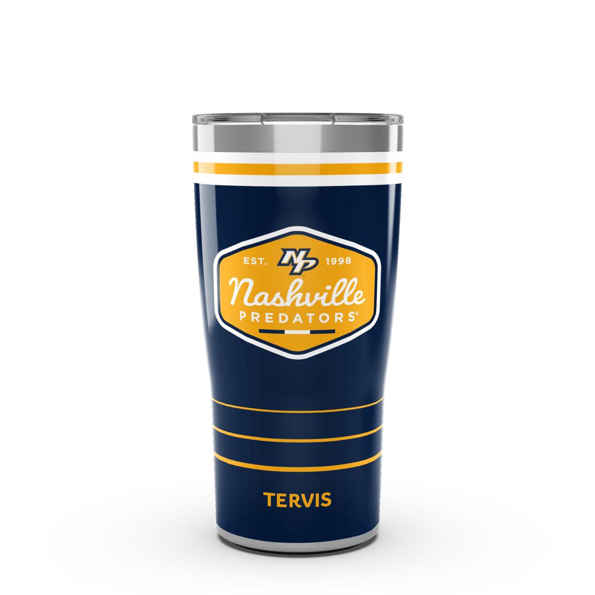 Tervis Nashville Predators 20oz. Vintage Stainless Steel Travel Tum...
