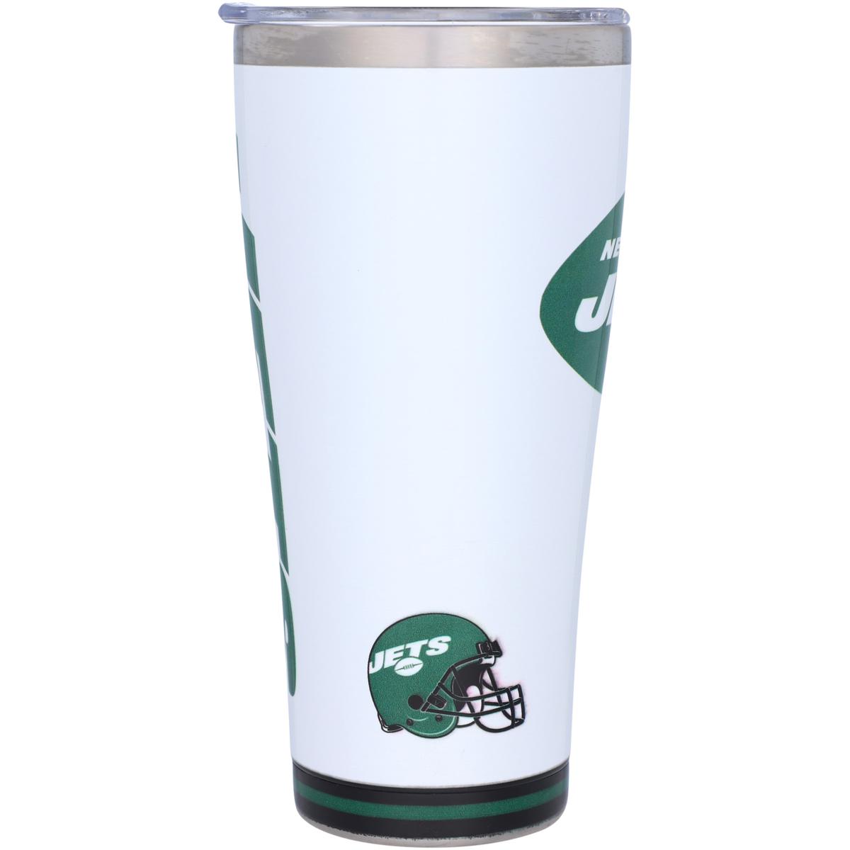 Tervis 20-Ounce NFL New York Jets Touchdown Stainless Steel Tumbler with Lid - Each