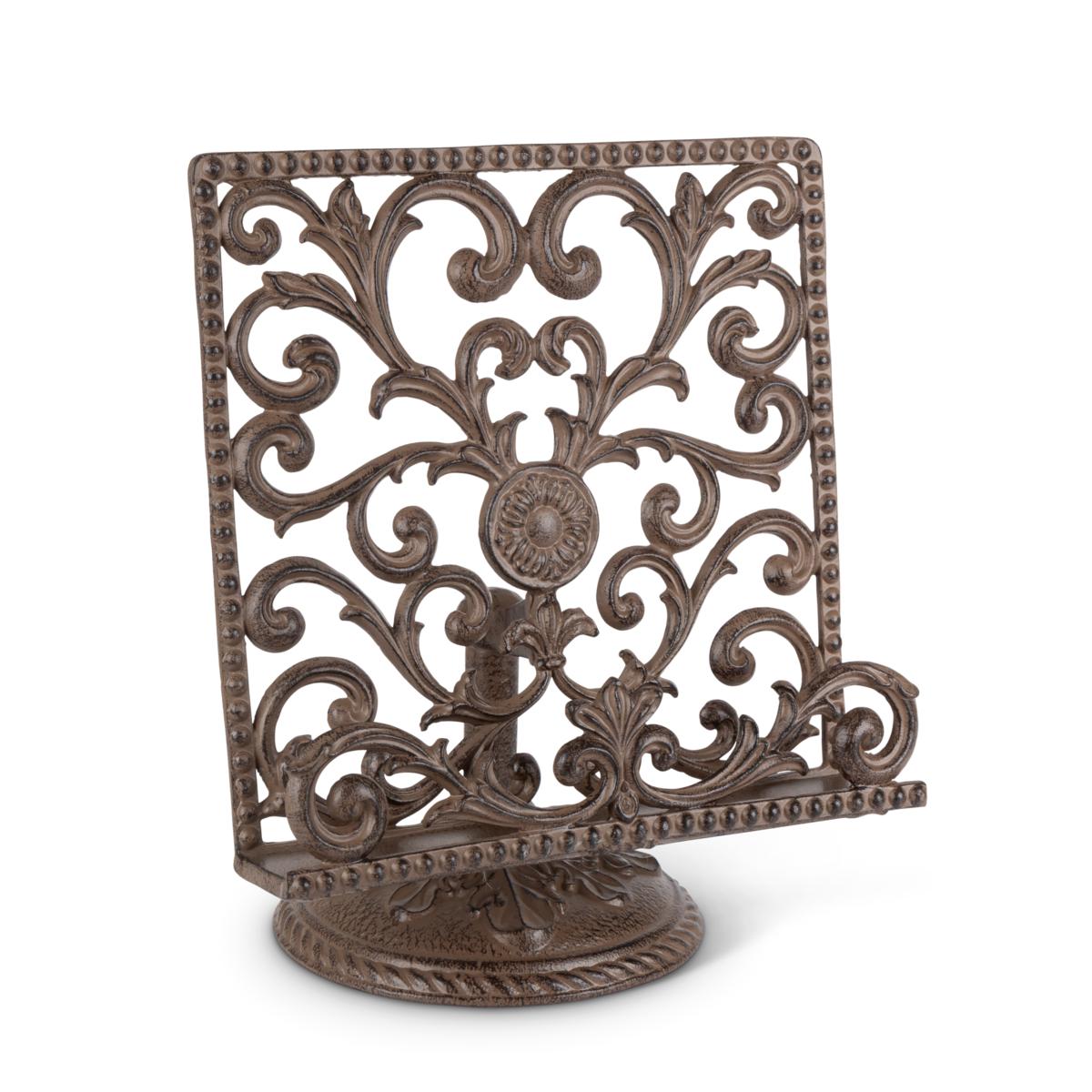 The Gerson Company Metal Acanthus Leaf Cookbook / Tablet Holder