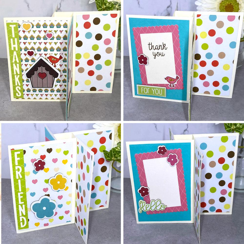 The Stamps of Life 5x7 Pinwheel Card Die Set