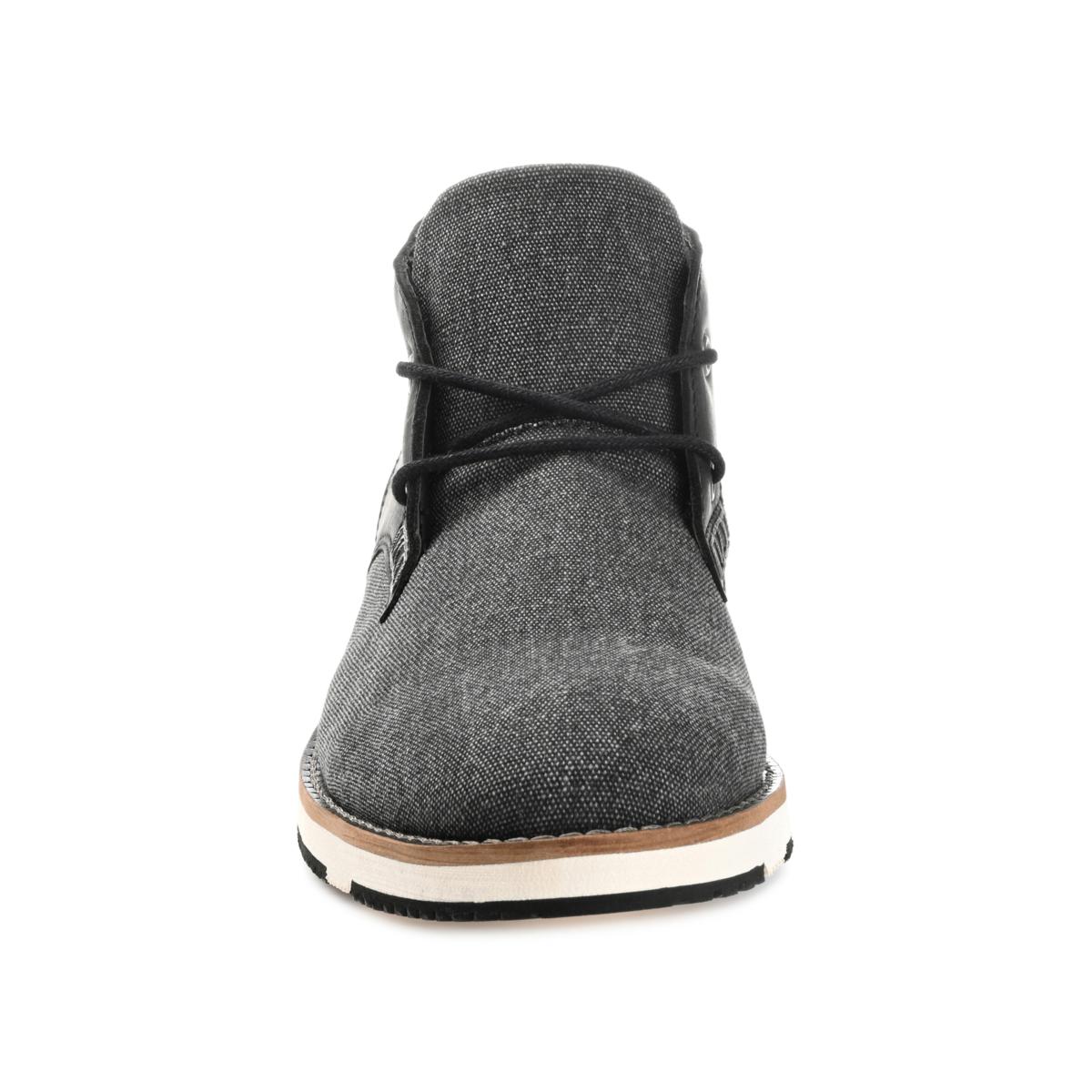 Thomas & Vine  Men\'s McCoy Chukka Boots - Grey leather boots‎ size 10.5 suede Thomas & Vine Men main image 3