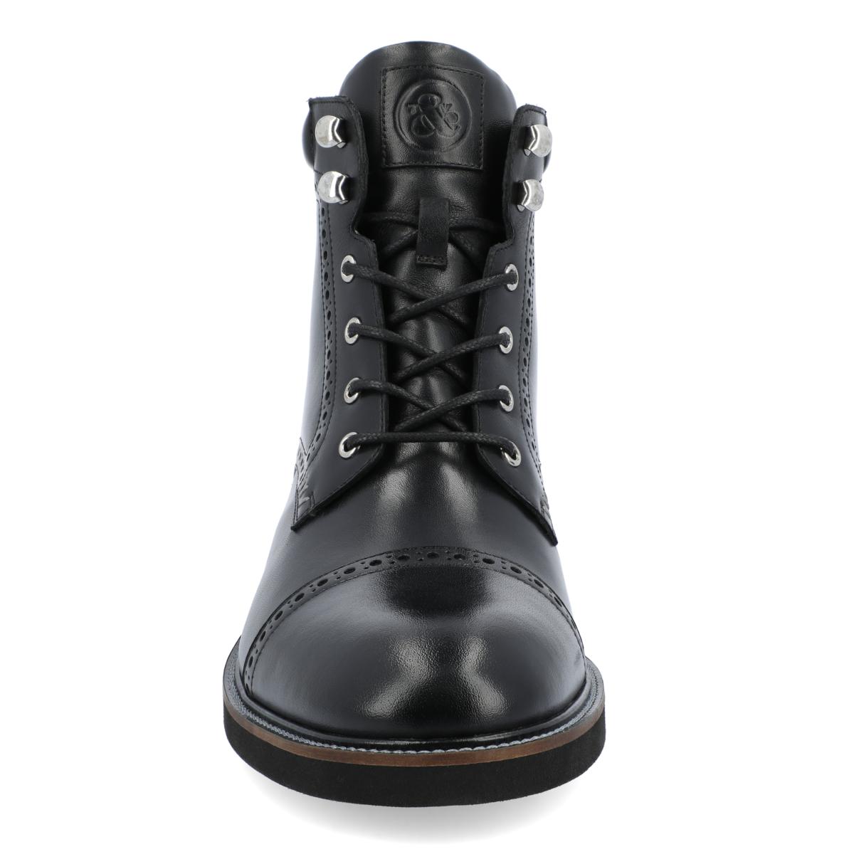 Thomas & Vine Territory Crash Ankle Boot

Color: Black

Style# CRASH-BLK-105 Amazon.com | Thomas & Vine Mens Darko Wide Tru Comfort Foam  main image 2
