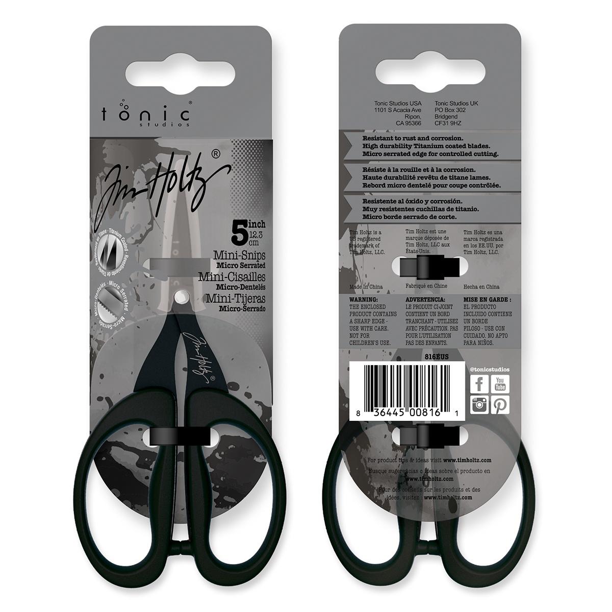 Craft Scissors Tim Holtz 5 Mini Snips