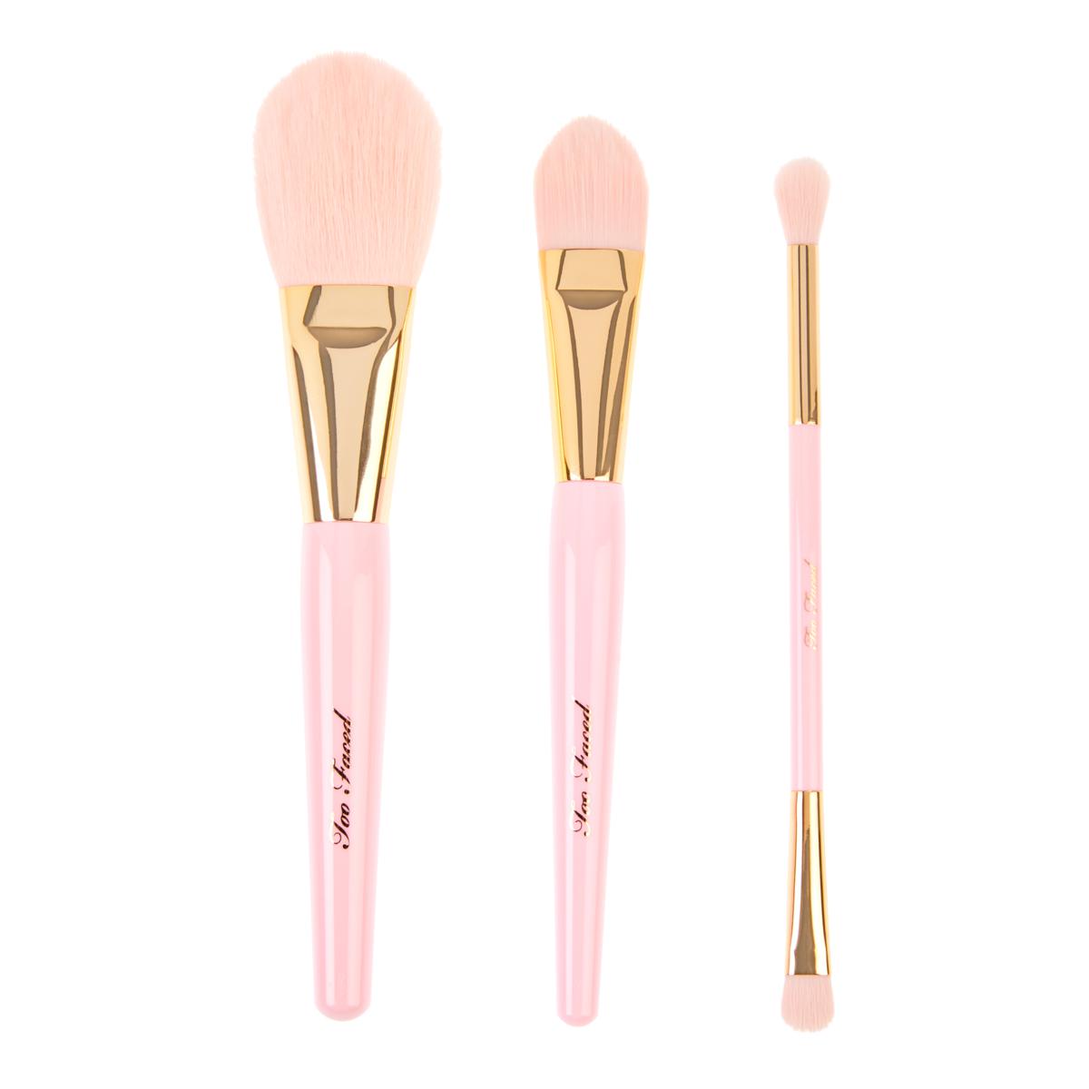 New! Too Faced Mr. Right 5-Piece Eyeshadow Brush buy Set