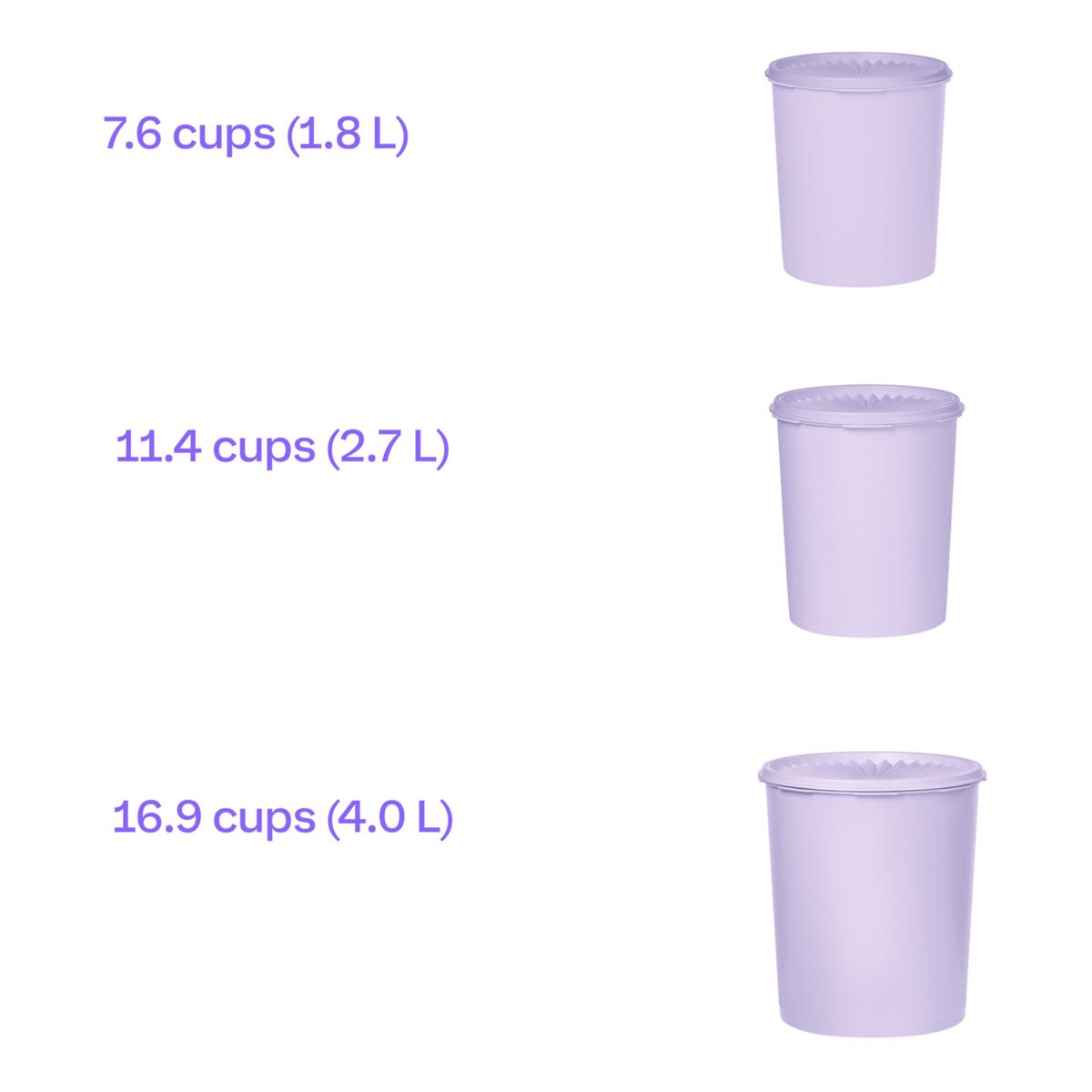 Tupperware® 14-piece Heritage Sheer Canister Collection | HSN