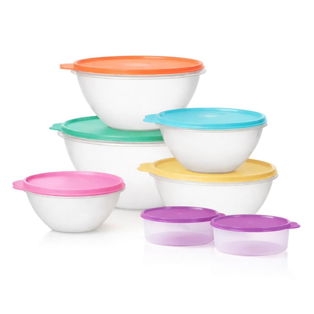 Tupperware® 14-piece Wonderlier Vintage Series Bowl Set | HSN