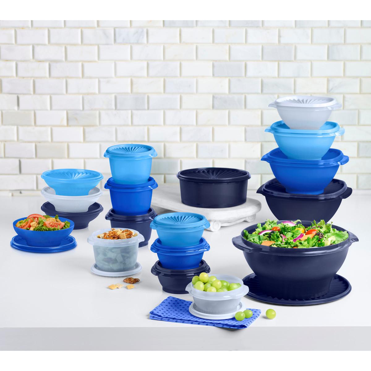 Tupperware® 36-piece Servalier Heritage Bowls & Canister Set