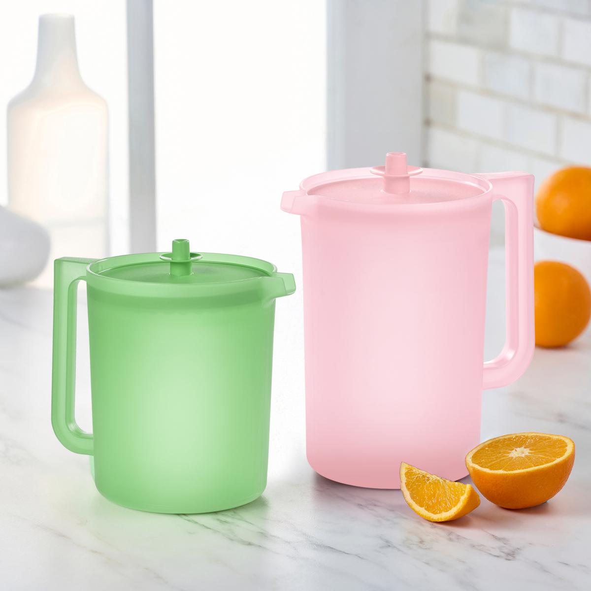 Tupperware® 6-Cup & 8-Cup Heritage Sheer Pitcher Set - 23641122 | HSN