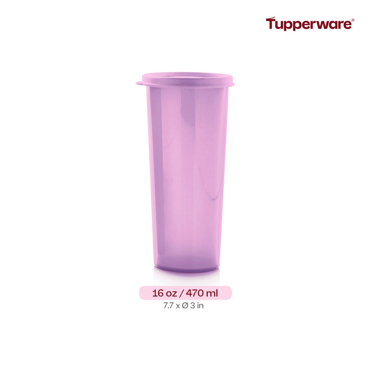 Tupperware® 8-piece Classic Heritage Tumblers with Lids Set | HSN