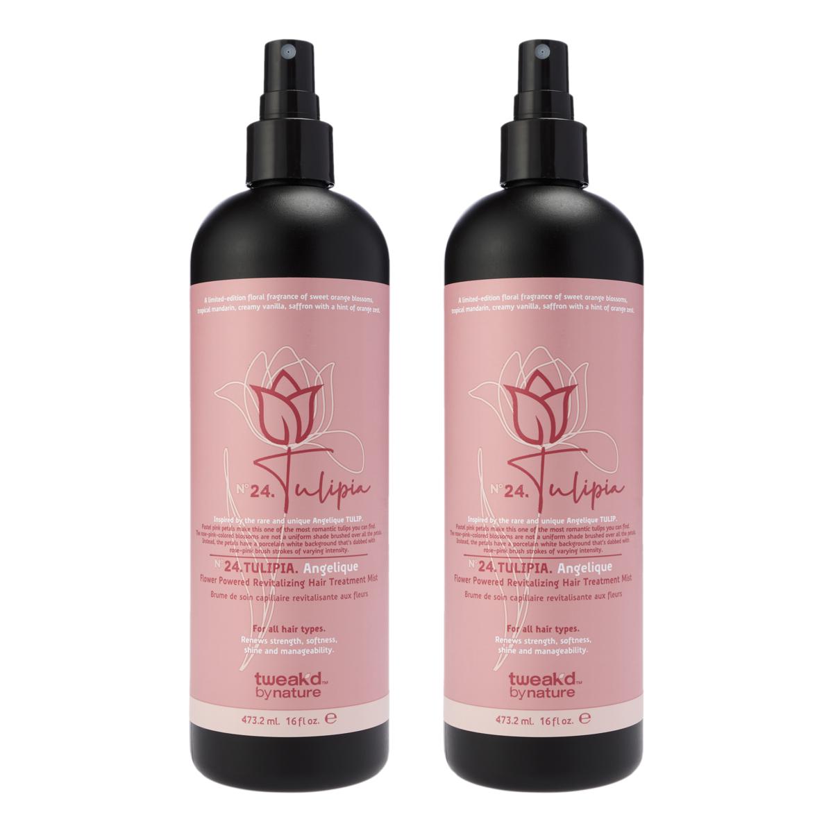 Tweak'd by Nature 2-pack Supersize Tulipia Angelique Hair Mist