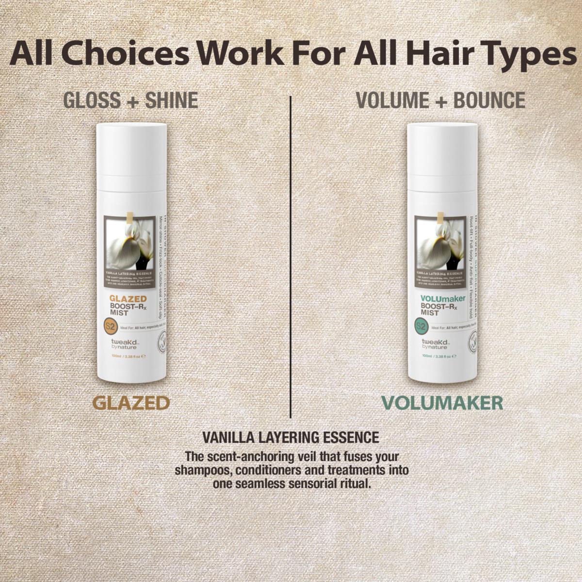 Tweak'd by Nature Lab Advanced In-Shower GLAZED Boost-Rx Mist | HSN