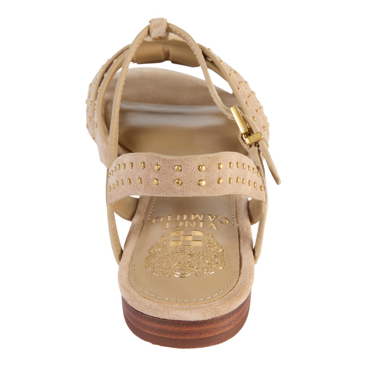 Vince Camuto Chaya Studded Leather Sandal | HSN