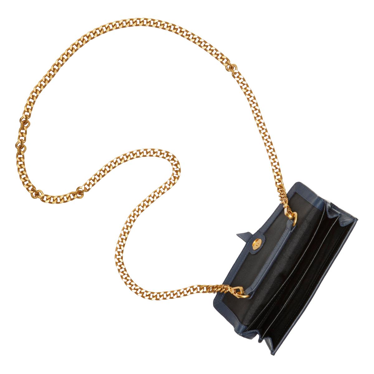 Vince Camuto Haley Leather Flap Wallet with Optional Chain