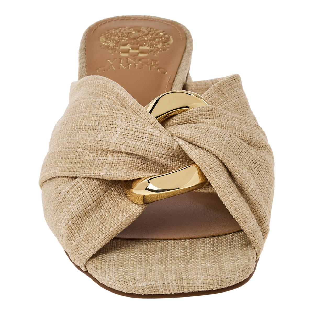 Vince Camuto Liane Ornamented Slide Sandal | HSN