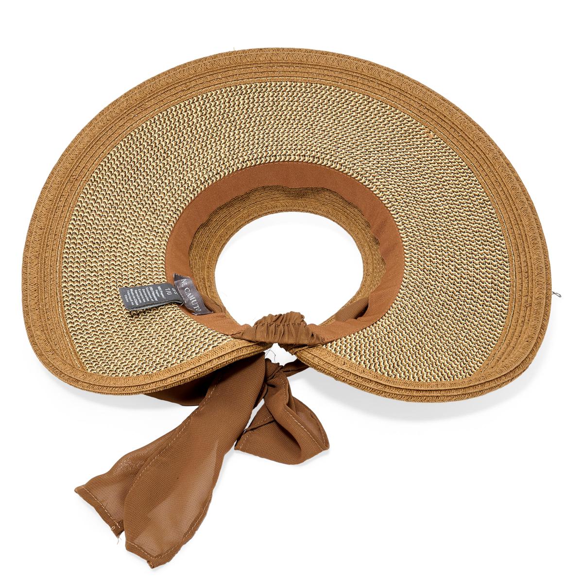 Vince Camuto Tie Back Roll-Up Visor | HSN