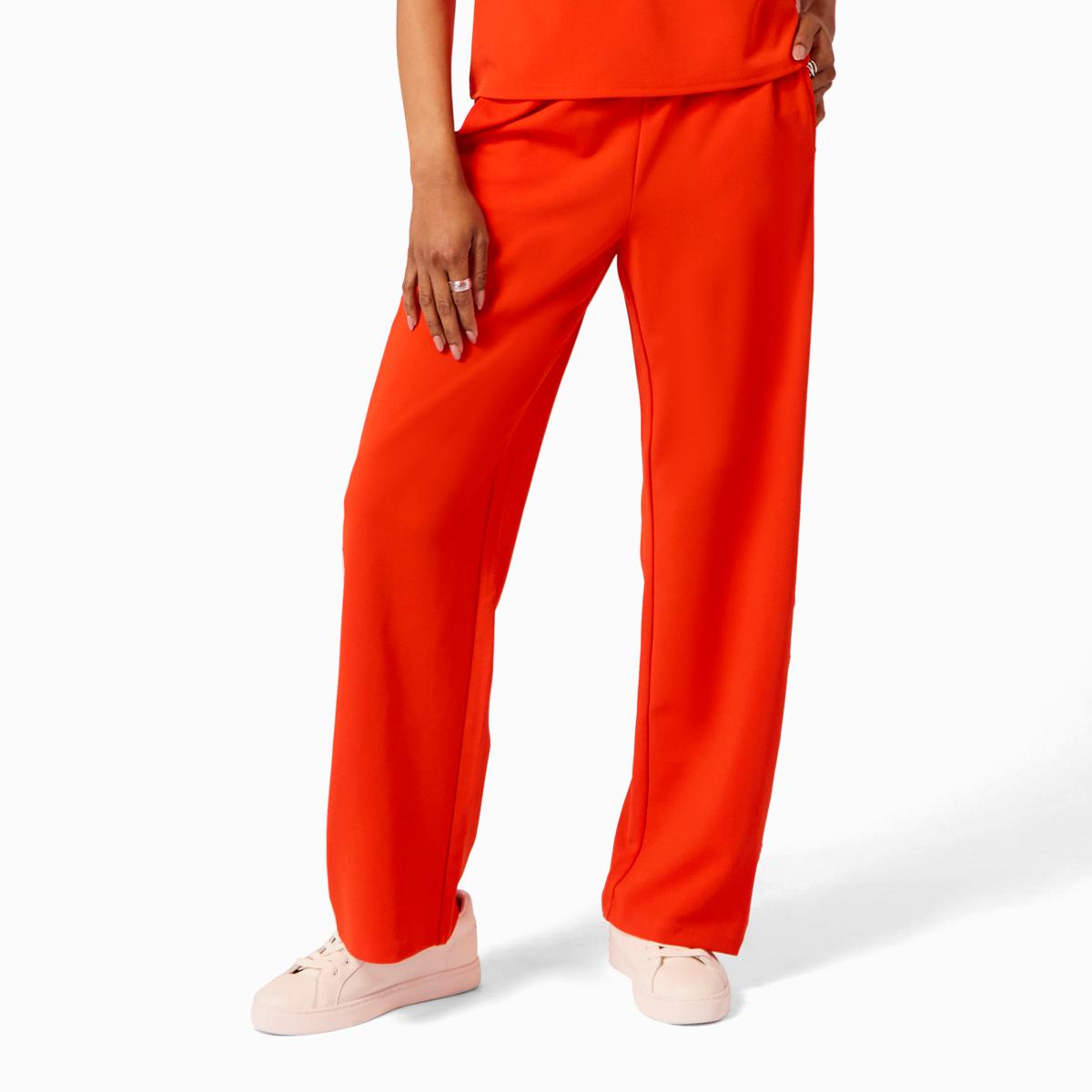 Vivica A. Fox Collection Luxe Crepe Knit Pull-On Pant w/Metallic