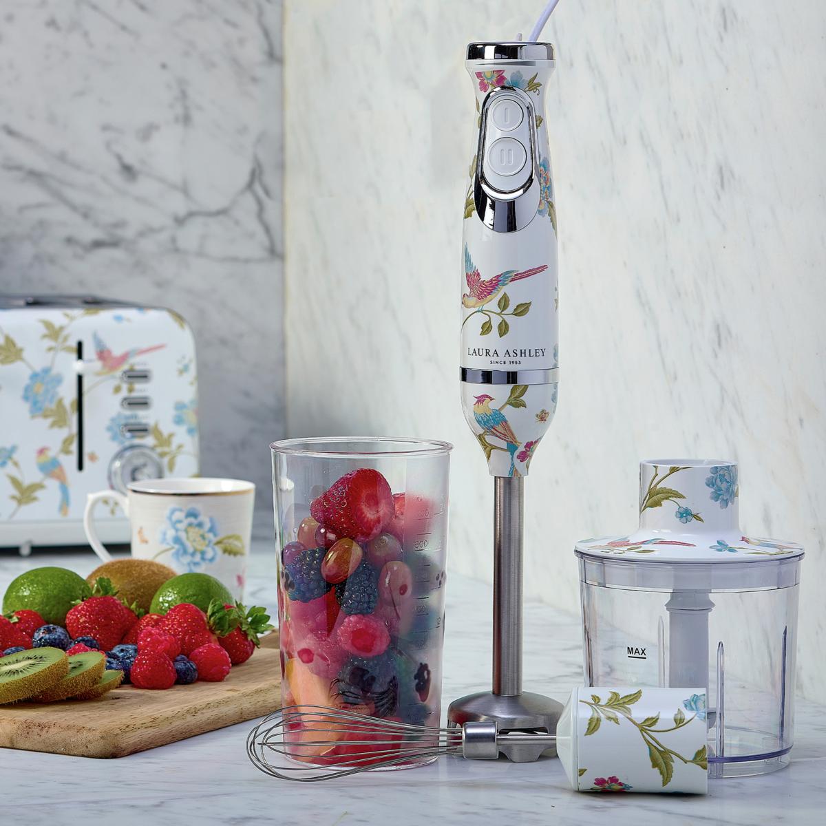 VQ/Laura Ashley 500-watt Hand Blender 4-in-1 Set | HSN