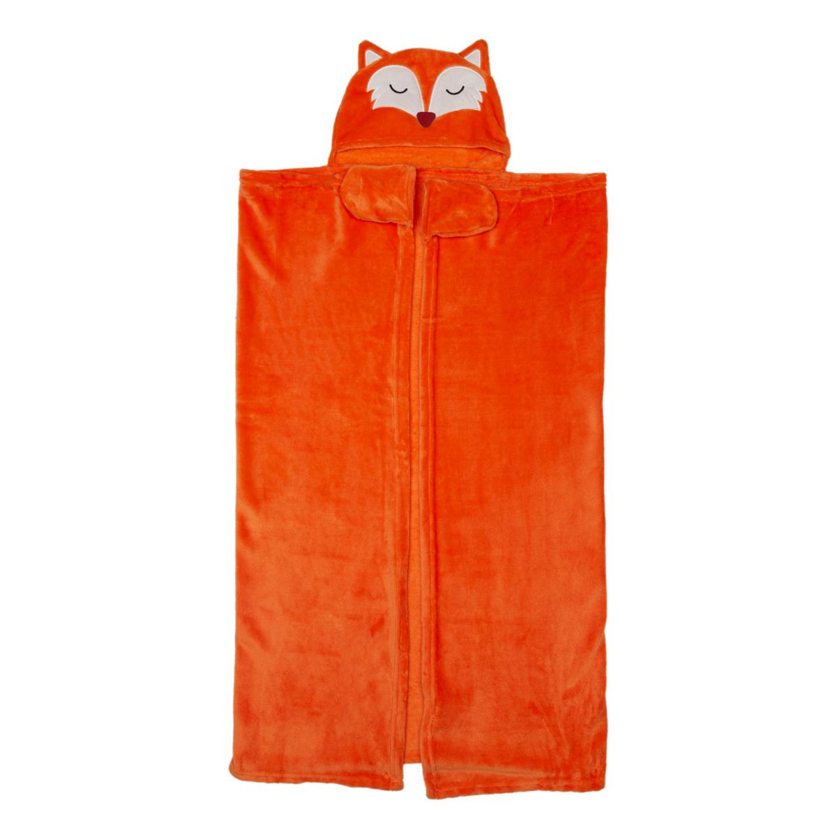 Fox hooded blanket hot sale