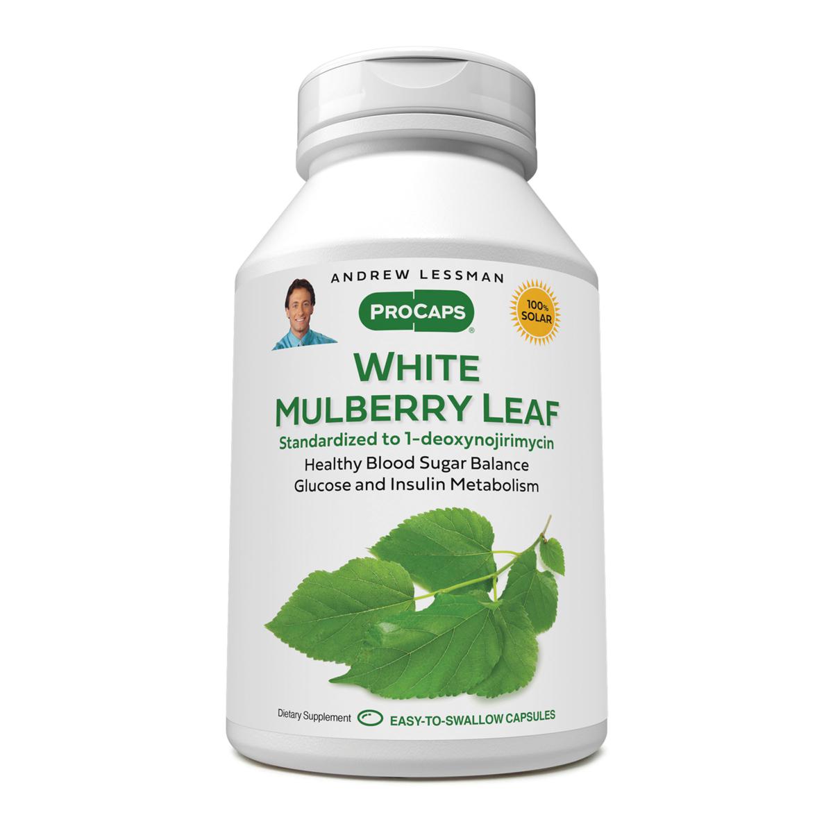 White Mulberry Leaf Extract - 360-count Soft Gels