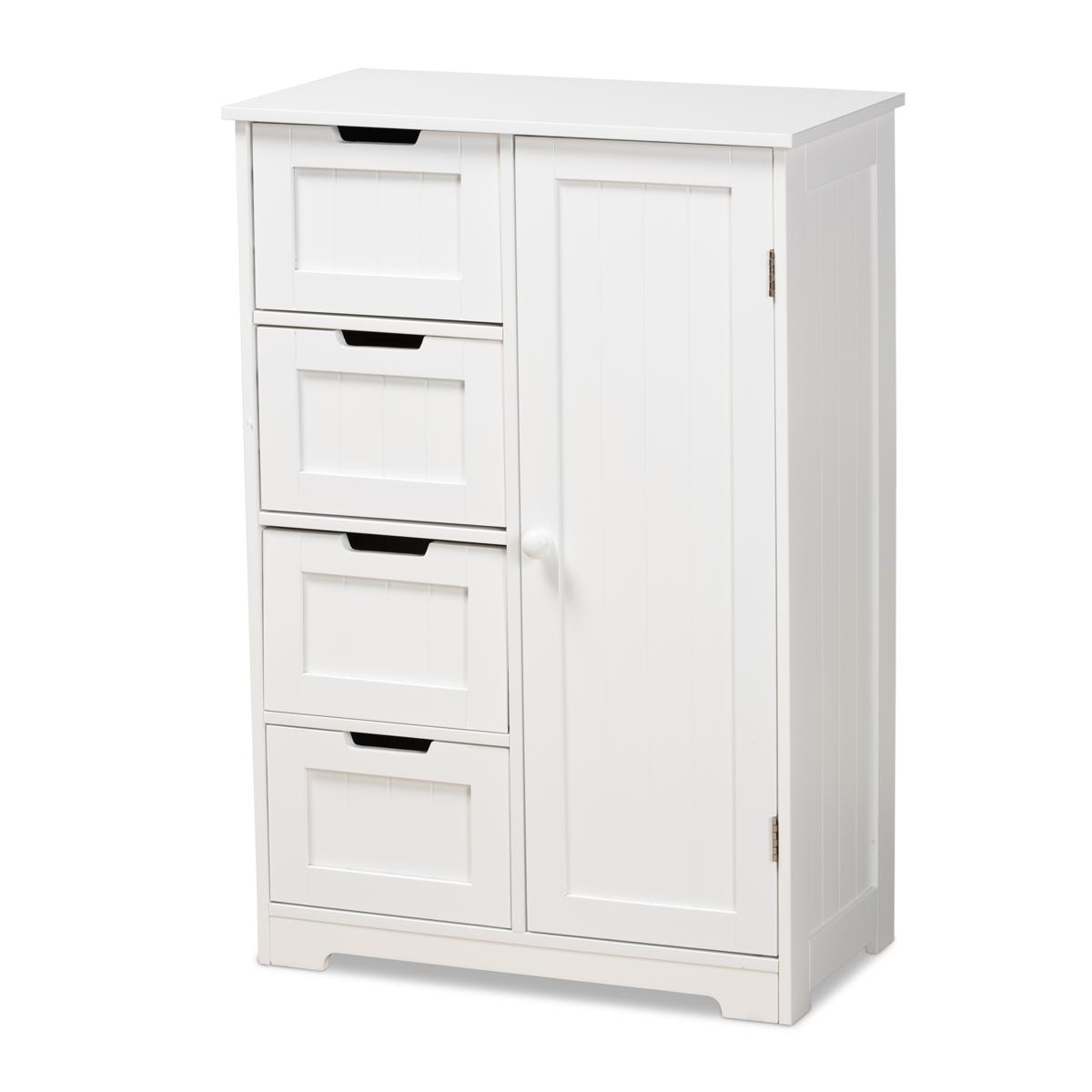 Wholesale Interiors Bauer 4-Drawer Bathroom Storage Cabinet - 20150758 ...