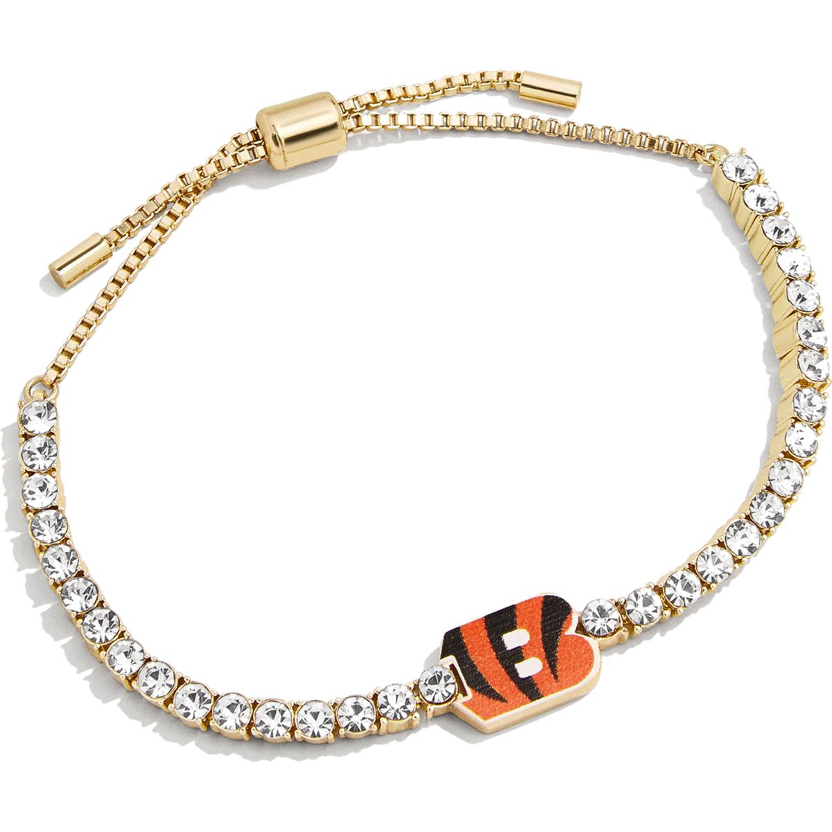 Women's Baublebar Gold Cincinnati Bengals Pull-Tie Tennis Bracelet