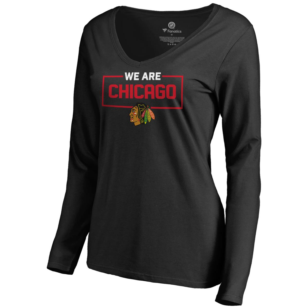 Womens black best sale chicago blackhawks jersey