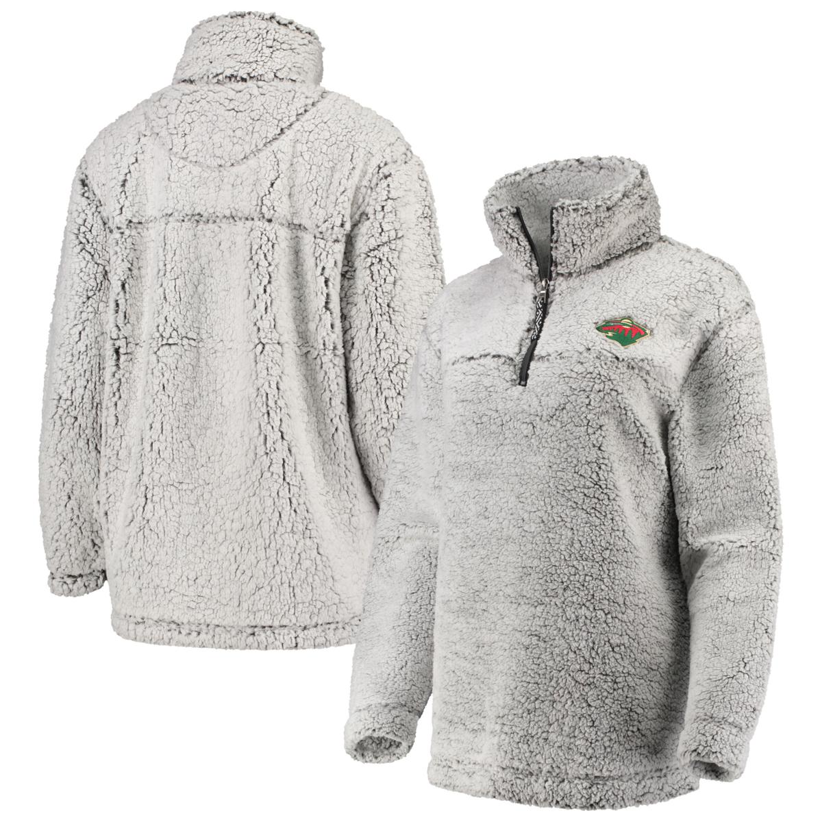 Women's G-III 4Her by Carl Banks Gray Minnesota Wild Sherpa