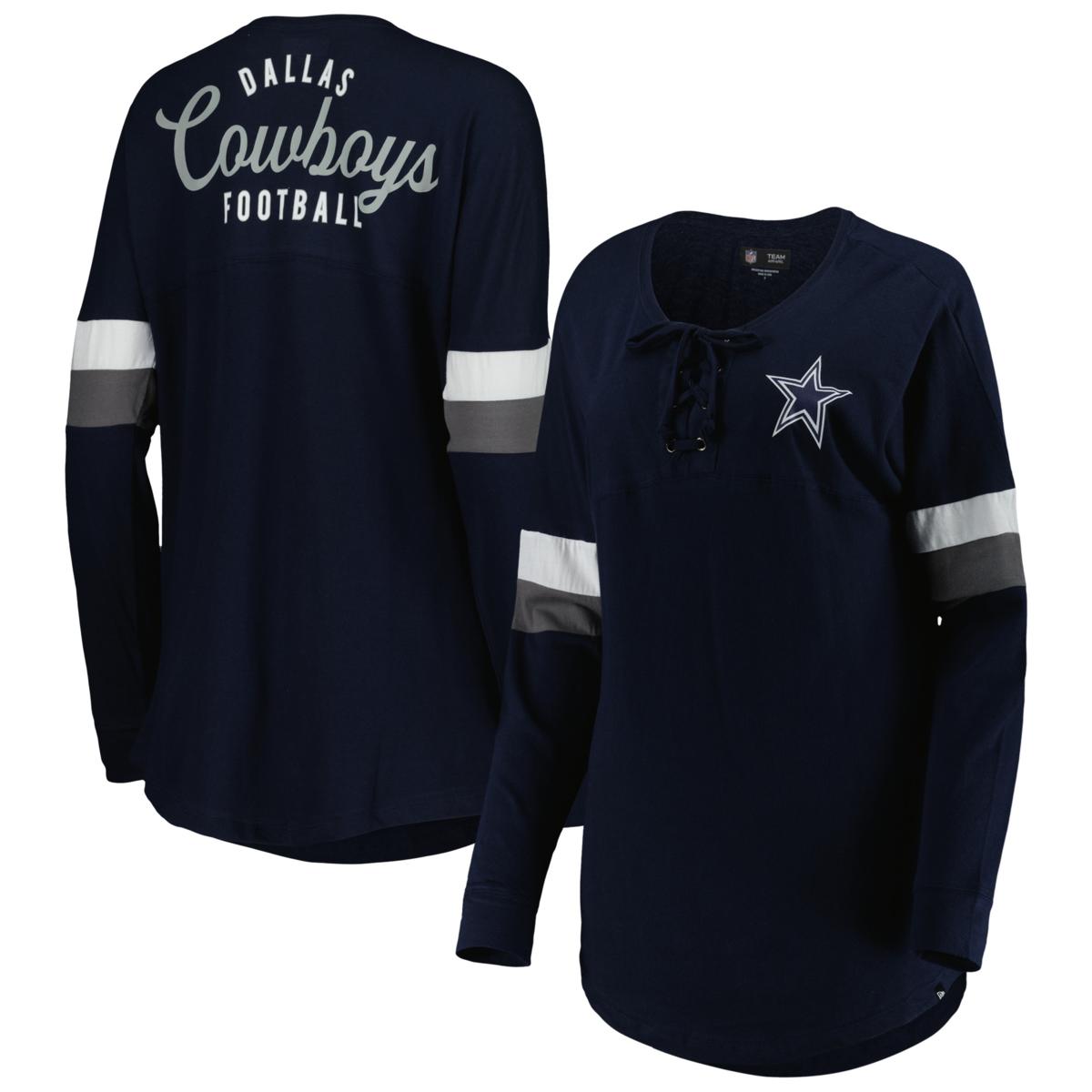 Cowboys long 2025 sleeve women's