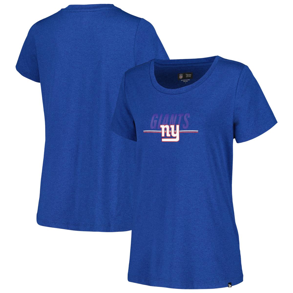 Women's New Era Royal New York Giants 2023 NFL Training Camp T-Shirt ...