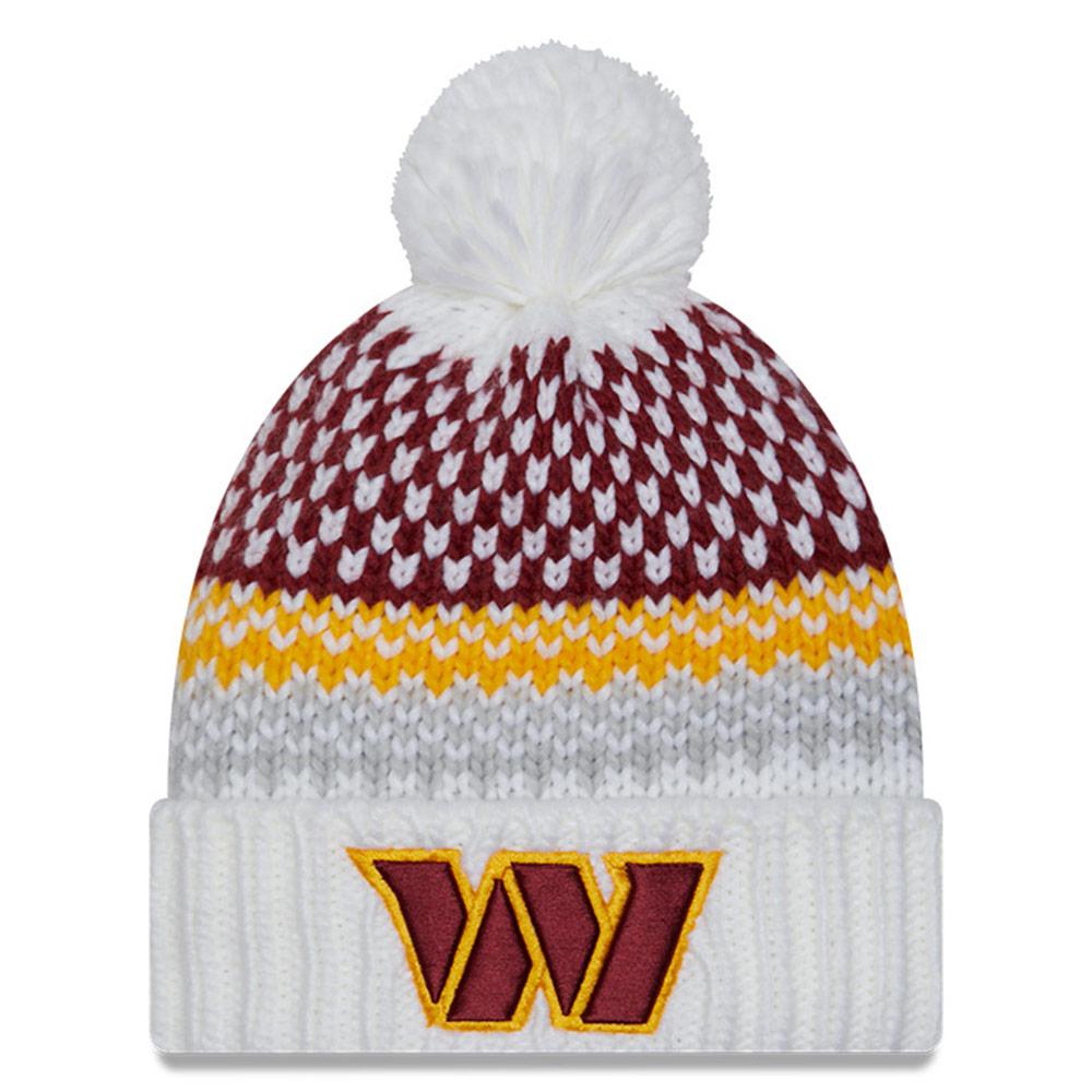 Washington Commanders New Era 2022 Sideline Ink Dye Cuffed Knit Hat -  Burgundy in 2023