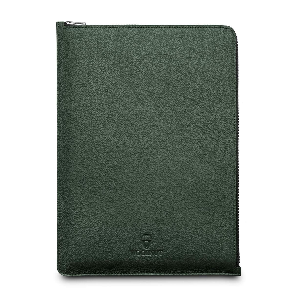 Woolnut Leather Case / Sleeve for MacBook Pro/Air 13 - Green