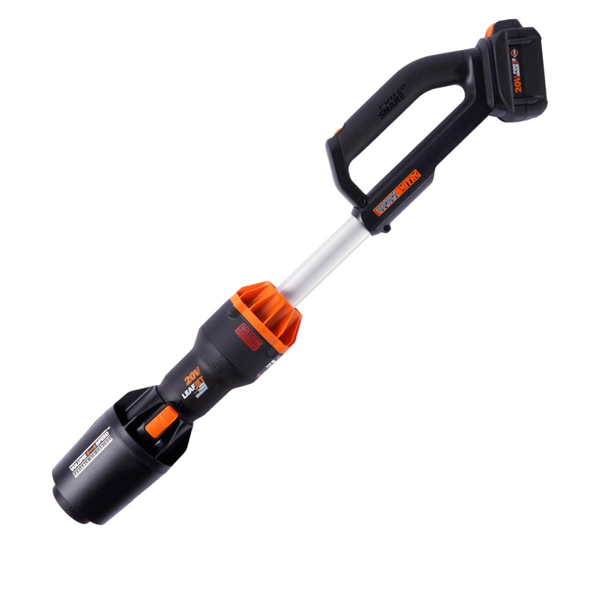 WORX 3-in-1 400-CFM 250-MPH Corded Electric Handheld Leaf Blower in the  Leaf Blowers department at