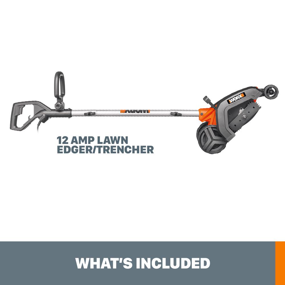 Black & Decker 7.5 in. 12-Amp Corded Electric 2-in-1 Landscape  Edger/Trencher