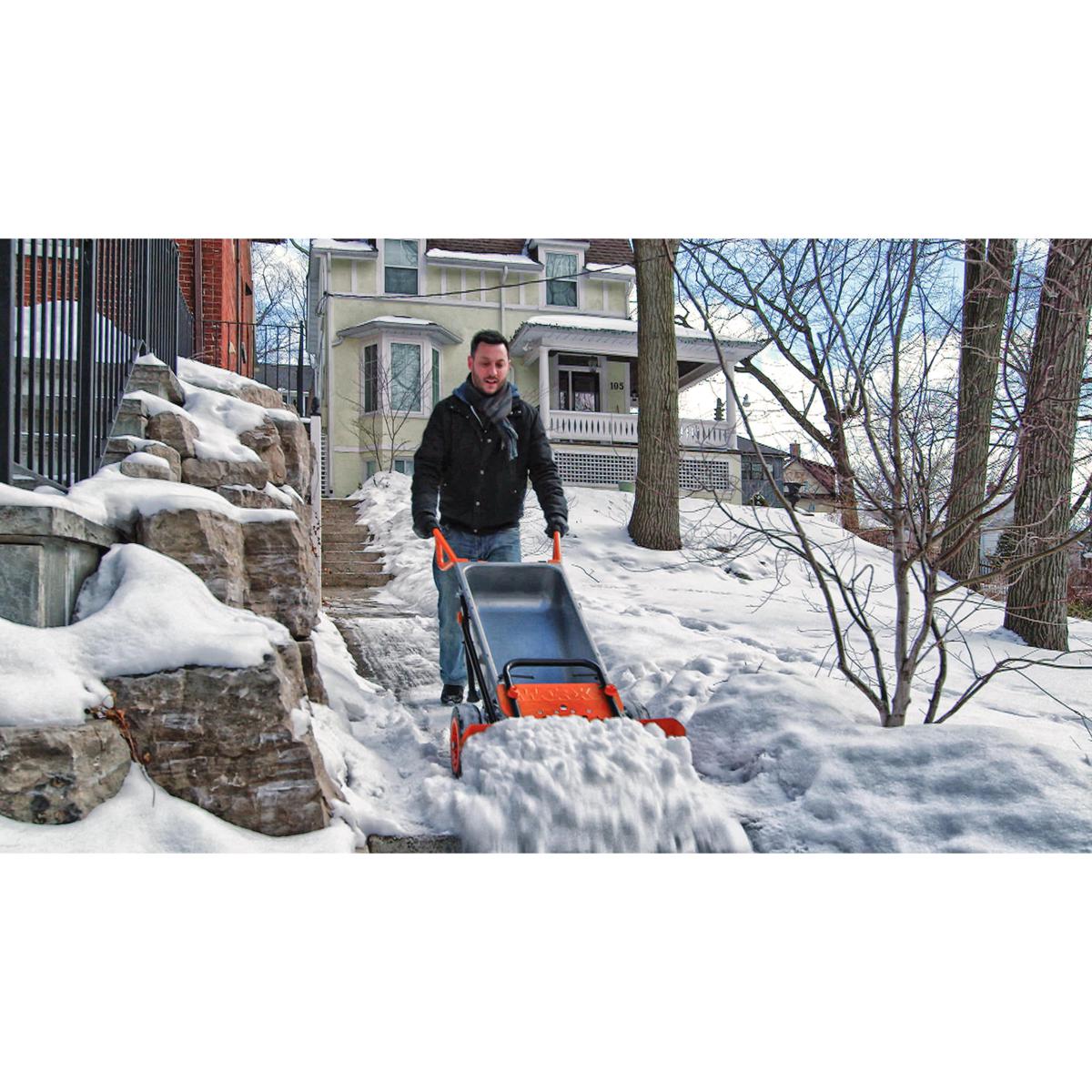 Worx Aerocart Snow Plow Attachment 20599371 HSN